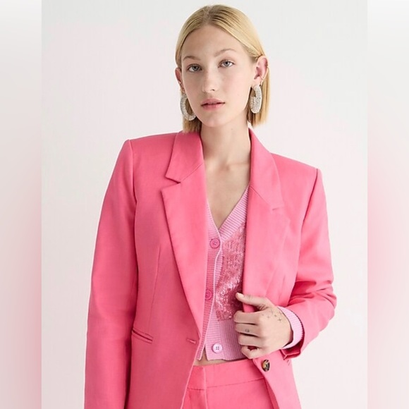 J. Crew Jackets & Blazers - JCrew Brand New Authentic NWT Parke blazer in stretch linen
